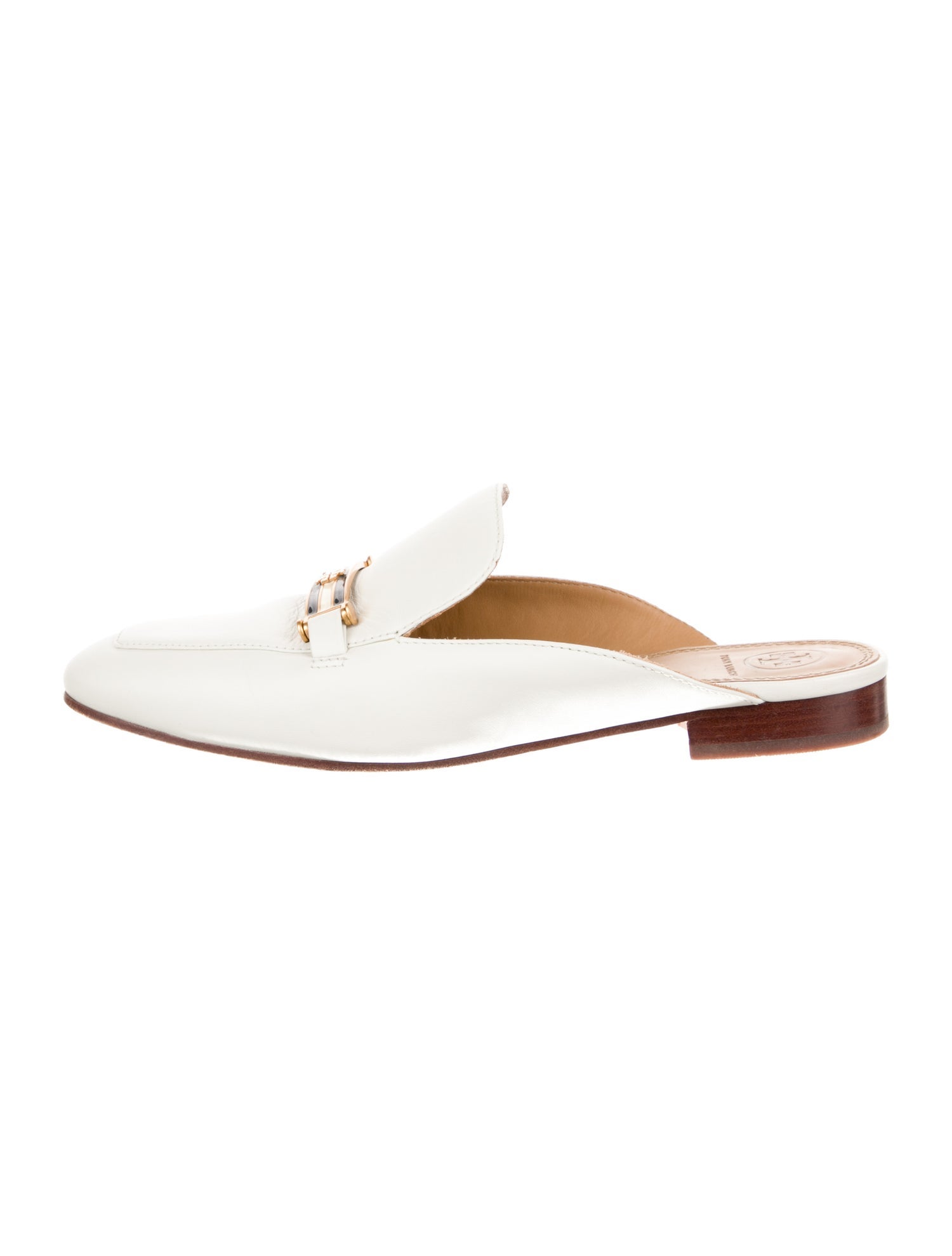 Tory Burch Leather Mules