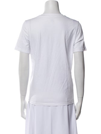 Tory Burch Graphic Print Crew Neck T-Shirt