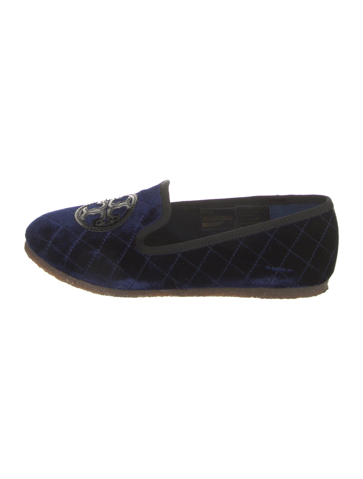 Tory Burch Velvet Tie-Dye Print Loafers