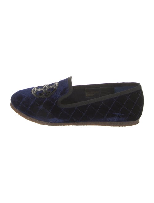 Tory Burch Velvet Tie-Dye Print Loafers