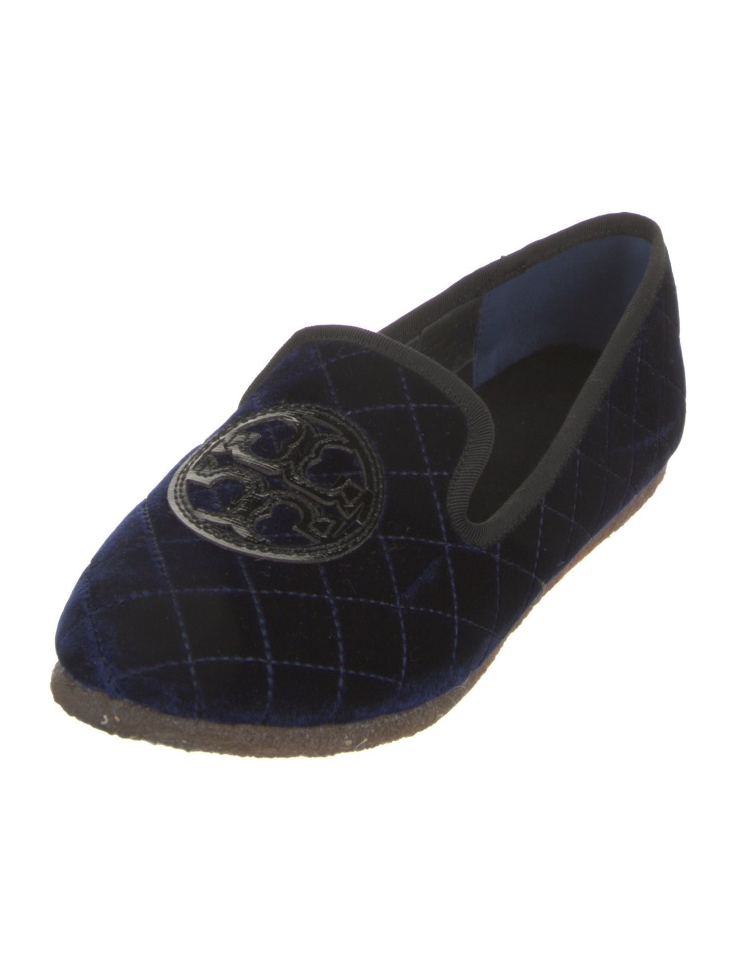 Tory Burch Velvet Tie-Dye Print Loafers