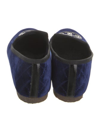 Tory Burch Velvet Tie-Dye Print Loafers