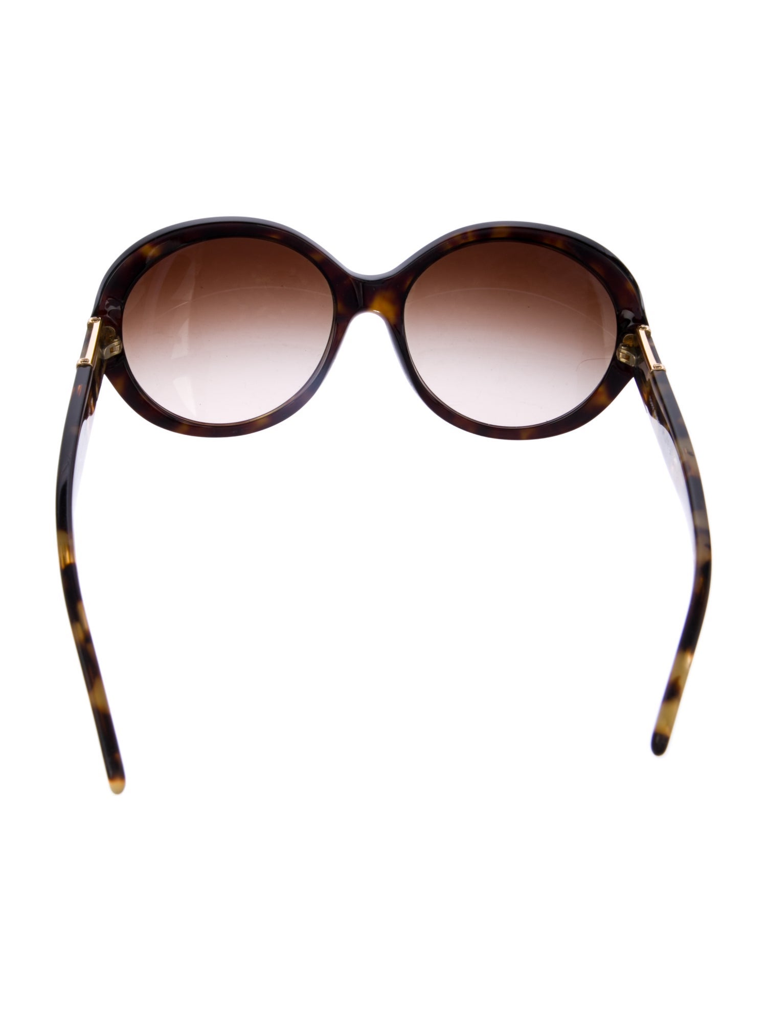 Tory Burch Round Gradient Sunglasses