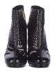 Tory Burch Embossed Leather Boots