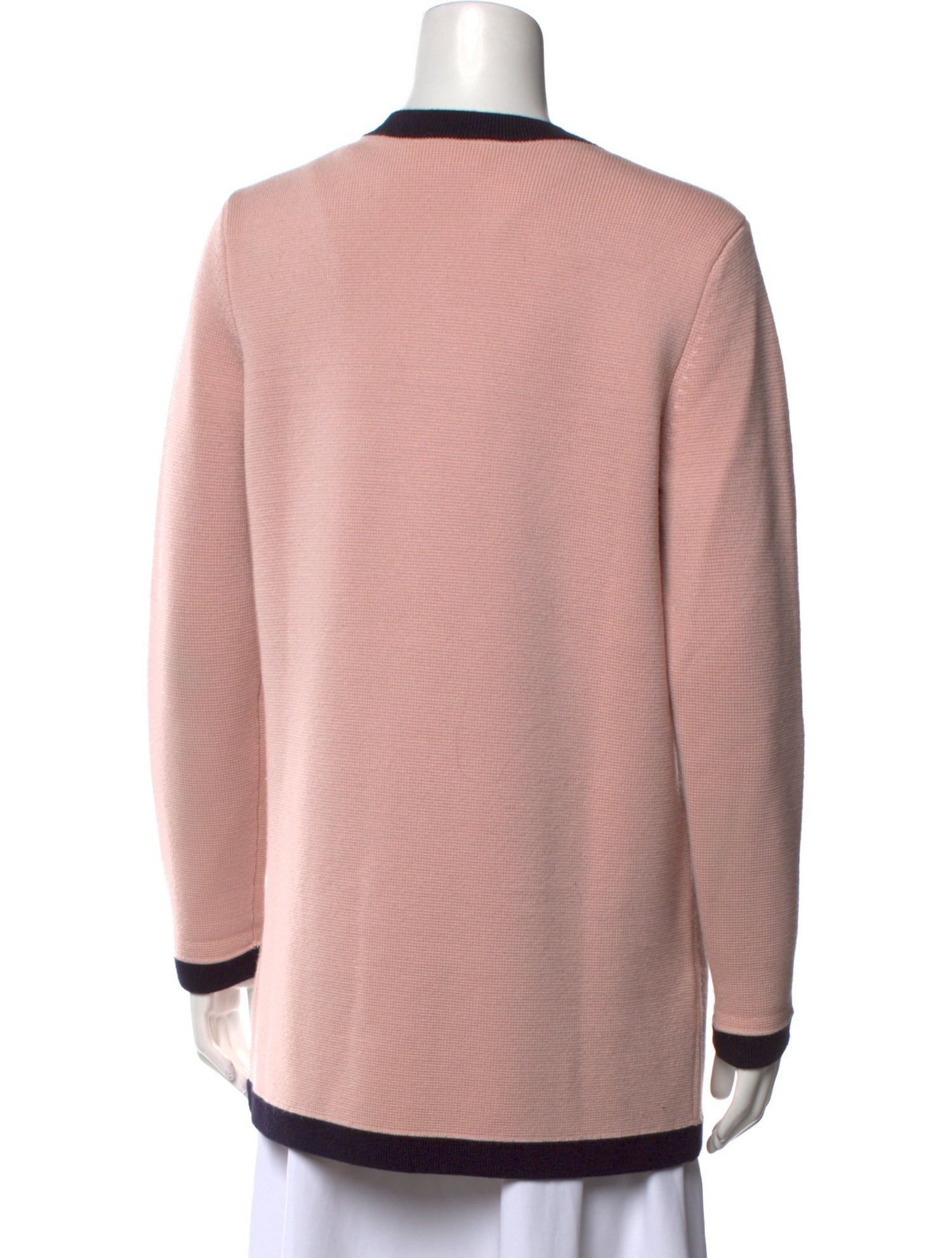 Tory Burch Merino Wool Striped Sweater