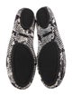 Tory Burch Leather Animal Print Ballet Flats