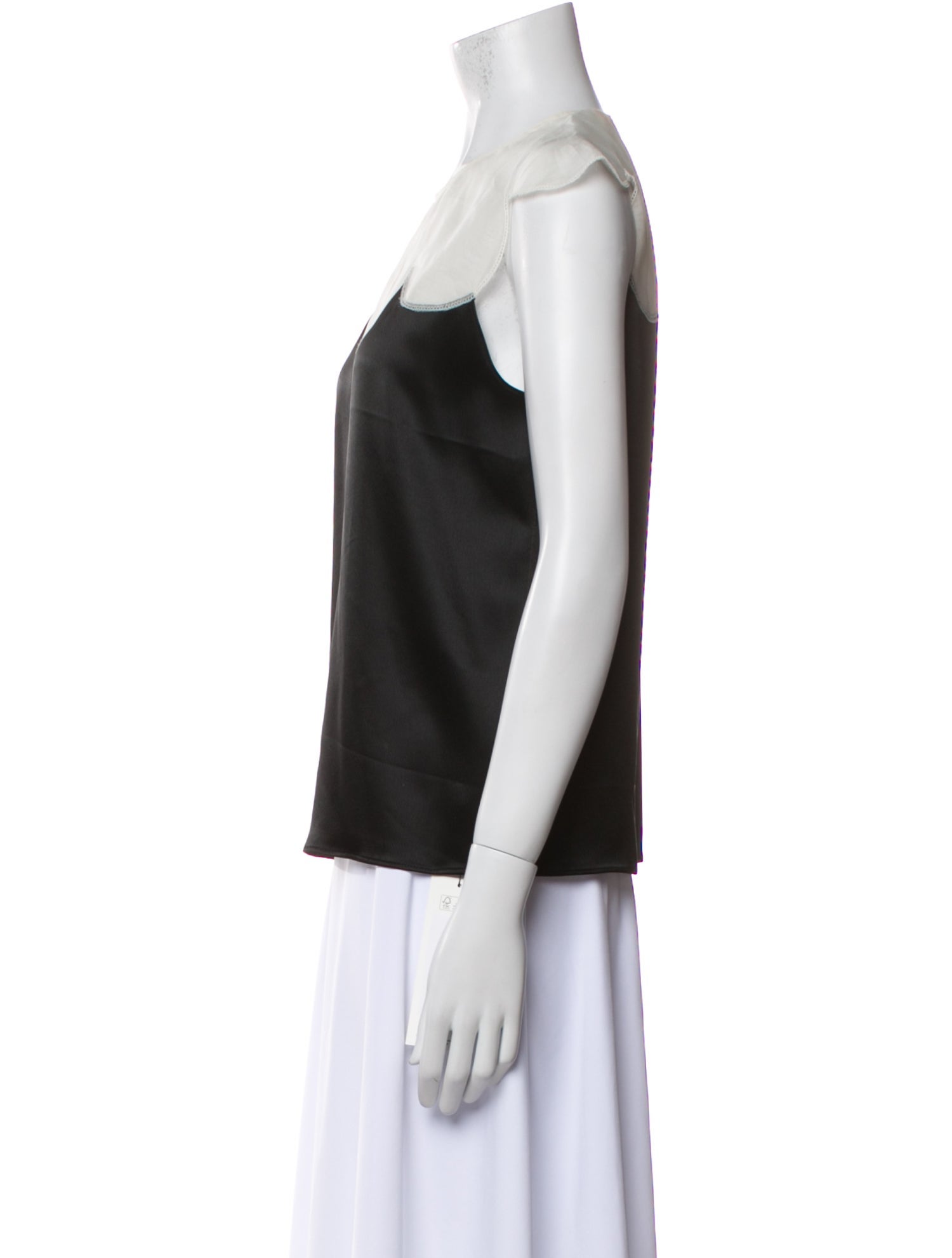 Tory Burch Crew Neck Sleeveless Top