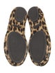 Tory Burch Patent Leather Animal Print Ballet Flats