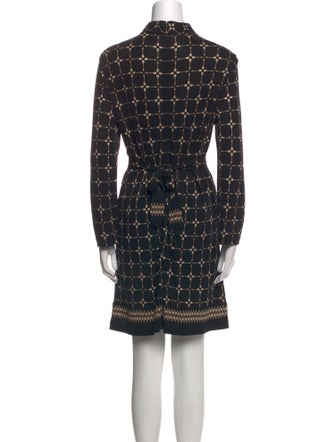 Tory Burch Plaid Print Mini Dress