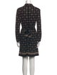 Tory Burch Plaid Print Mini Dress