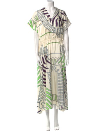 Tory Burch Silk Long Dress