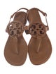 Tory Burch Leather T-Strap Sandals