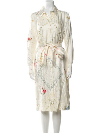 Tory Burch Silk Midi Length Dress