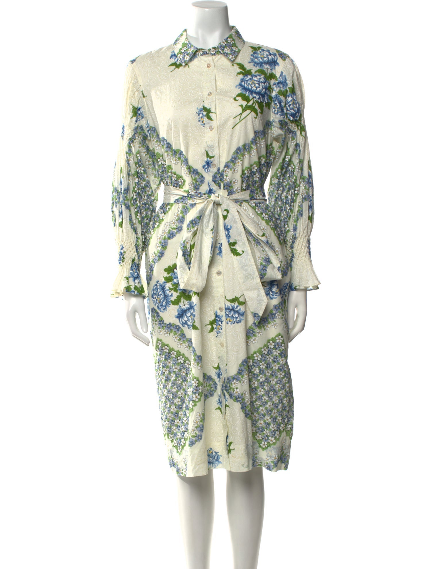 Tory Burch Printed Midi Length Dress