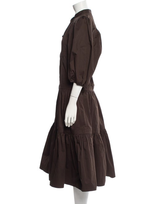 Tory Burch Mock Neck Midi Length Dress