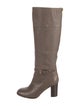 Tory Burch Leather Riding Boots