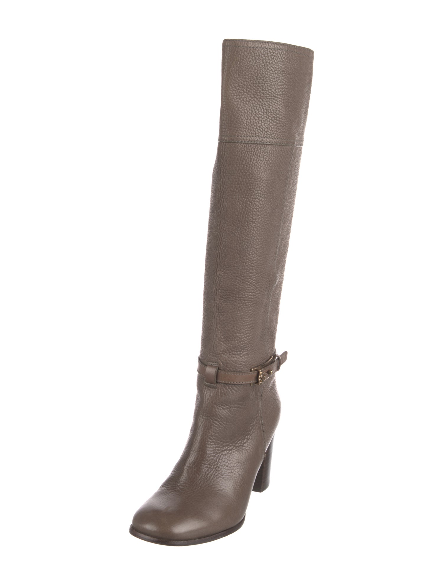 Tory Burch Leather Riding Boots