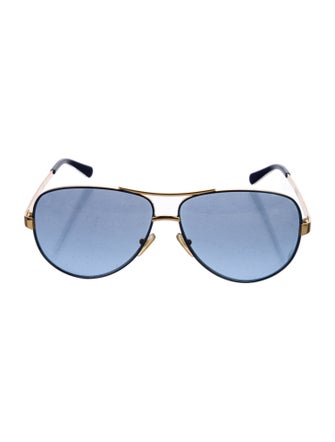 Tory Burch Aviator Tinted Sunglasses