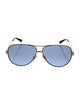 Tory Burch Aviator Tinted Sunglasses