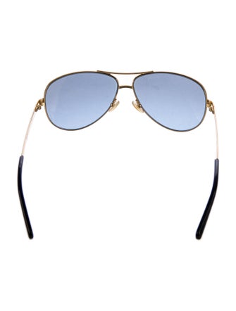 Tory Burch Aviator Tinted Sunglasses