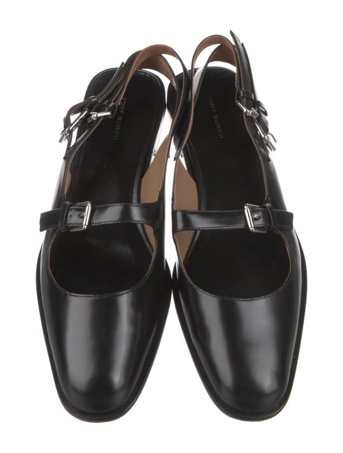 Tory Burch Leather Slingback Flats
