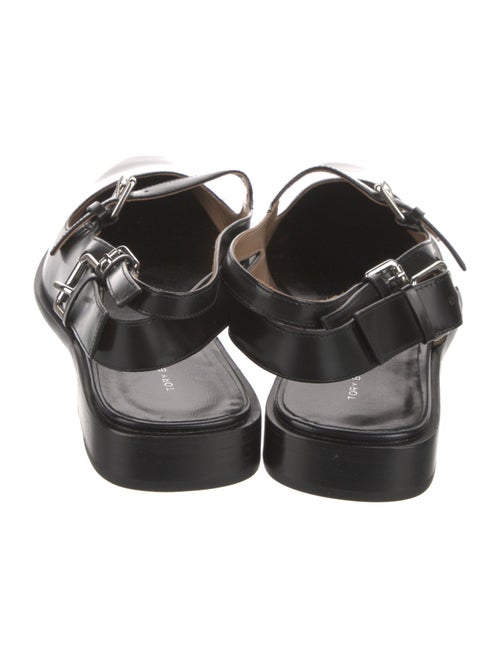 Tory Burch Leather Slingback Flats