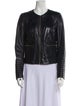 Tory Burch Leather Biker Jacket