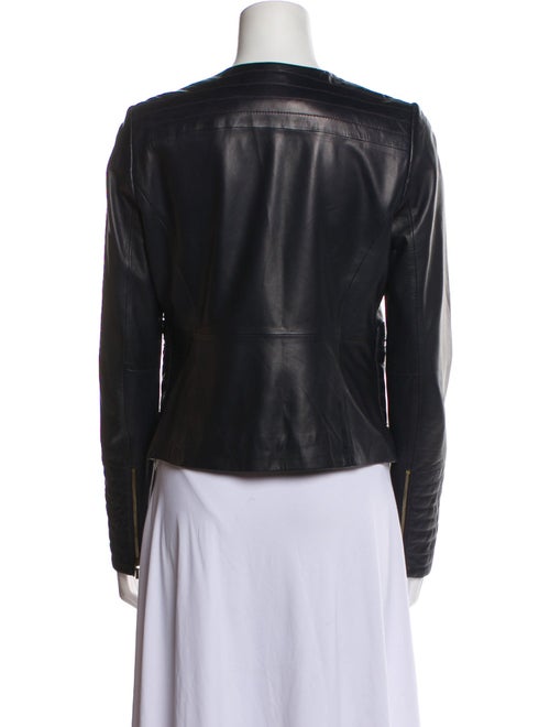 Tory Burch Leather Biker Jacket