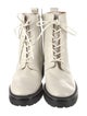 Tory Burch Leather Combat Boots