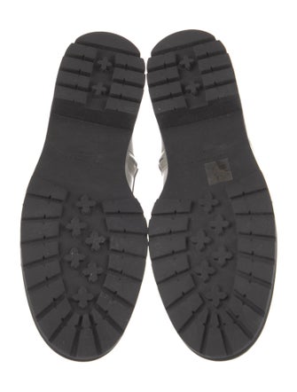 Tory Burch Leather Combat Boots