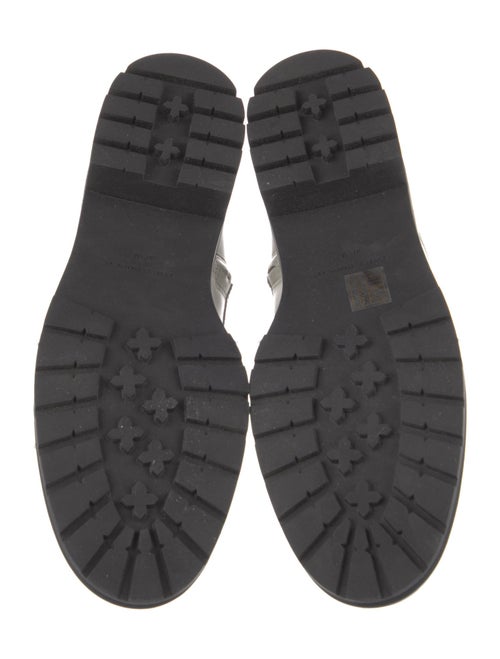 Tory Burch Leather Combat Boots