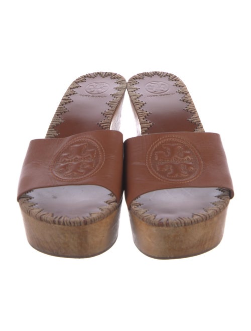 Tory Burch Leather Slides