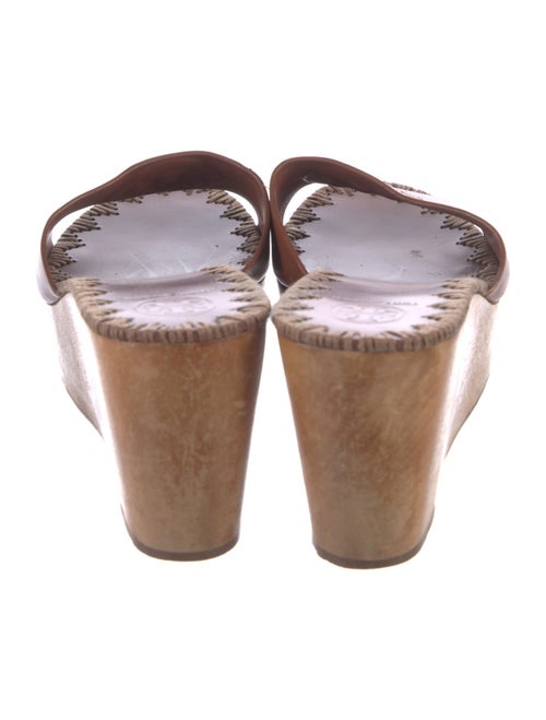 Tory Burch Leather Slides