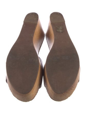 Tory Burch Leather Slides