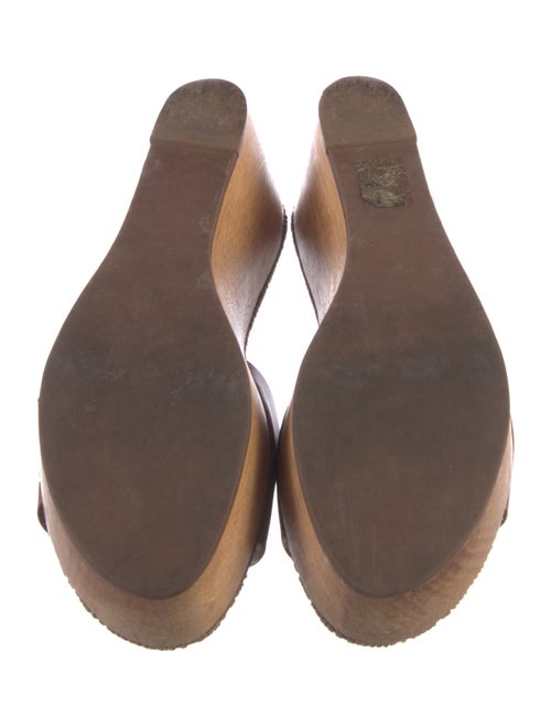 Tory Burch Leather Slides