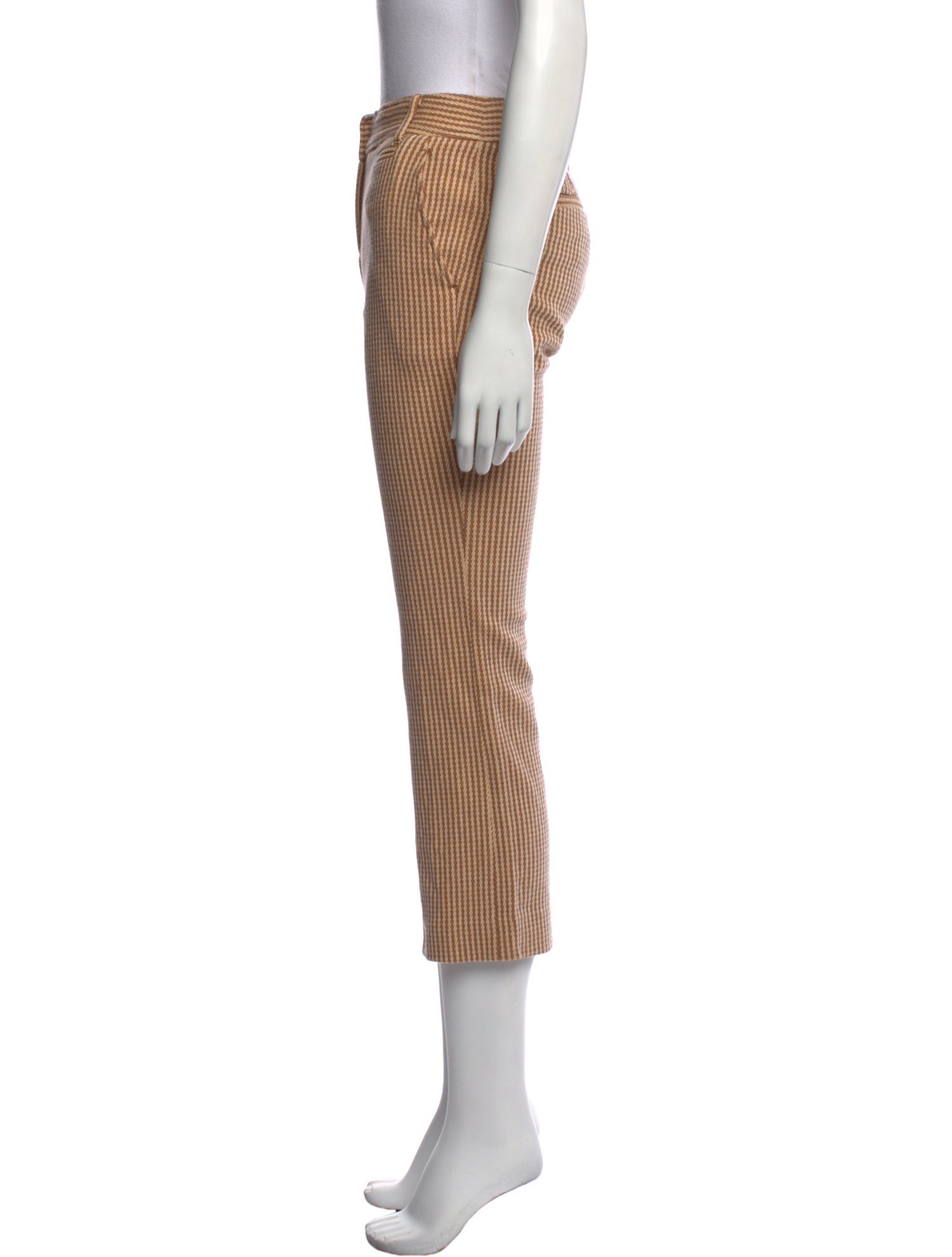 Tory Burch Striped Straight Leg Pants