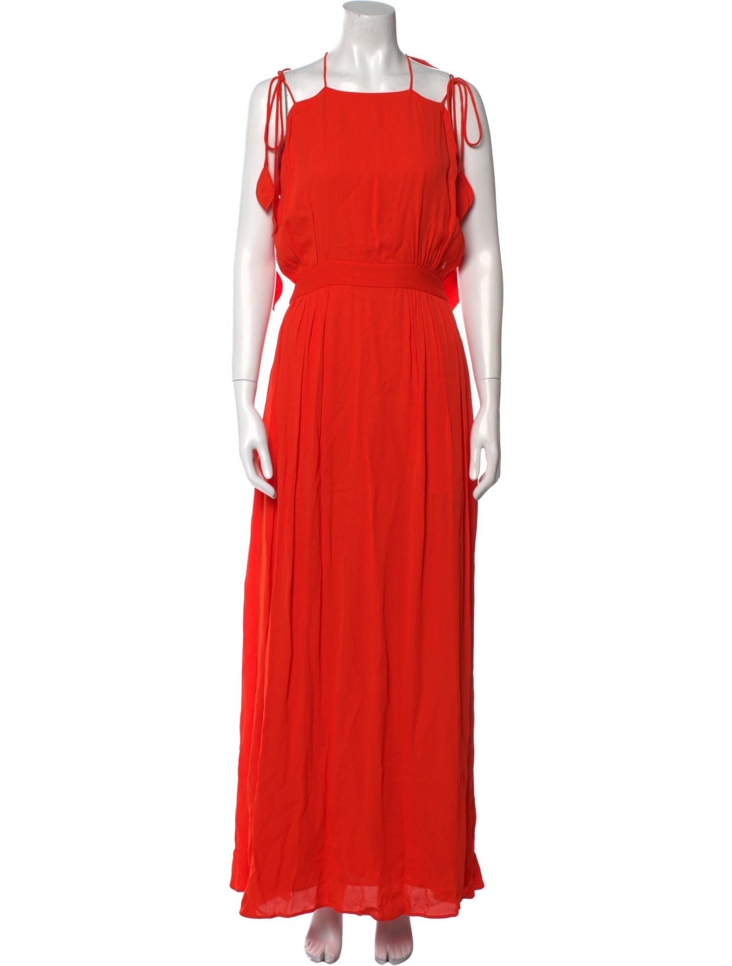 Tory Burch Square Neckline Long Dress