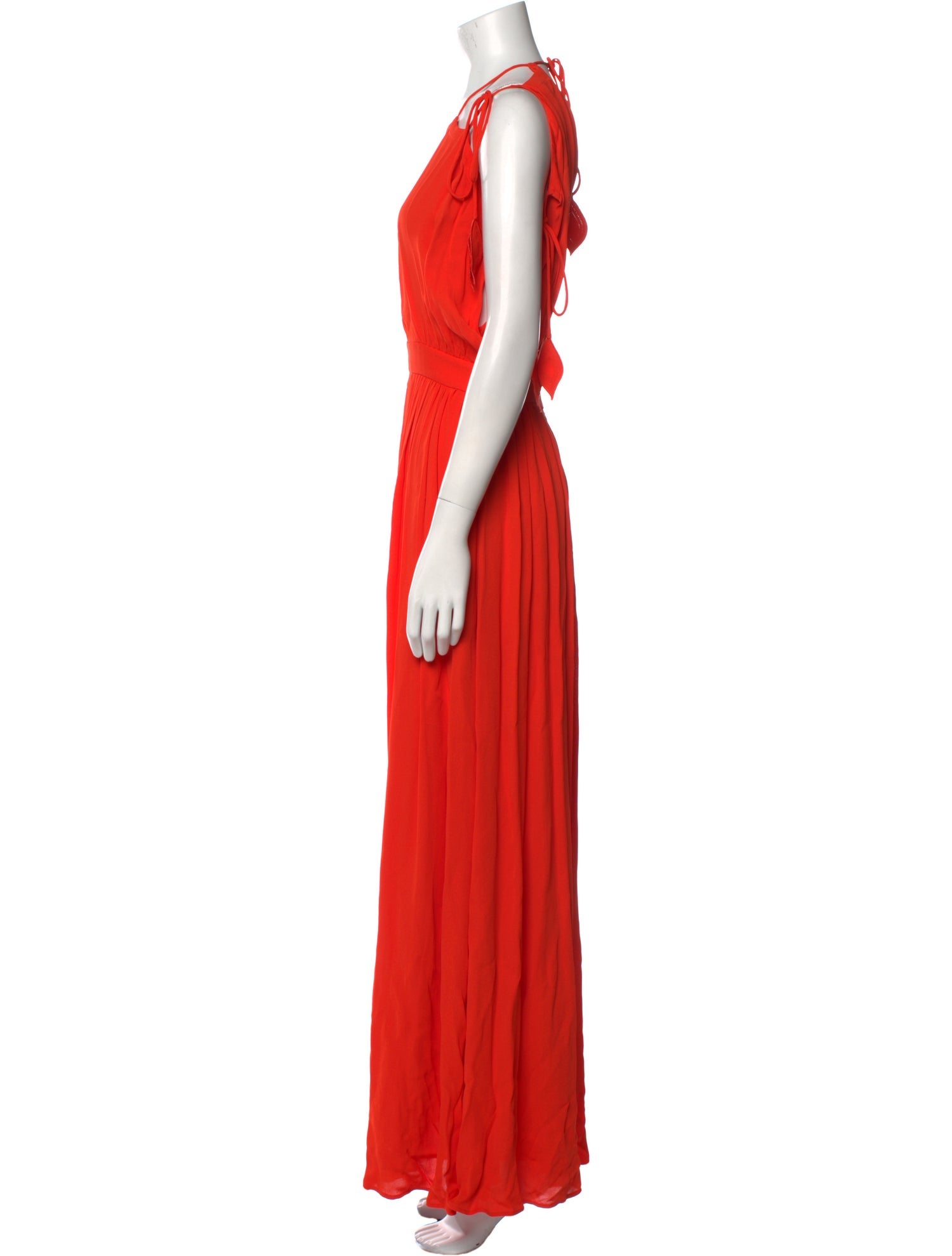Tory Burch Square Neckline Long Dress