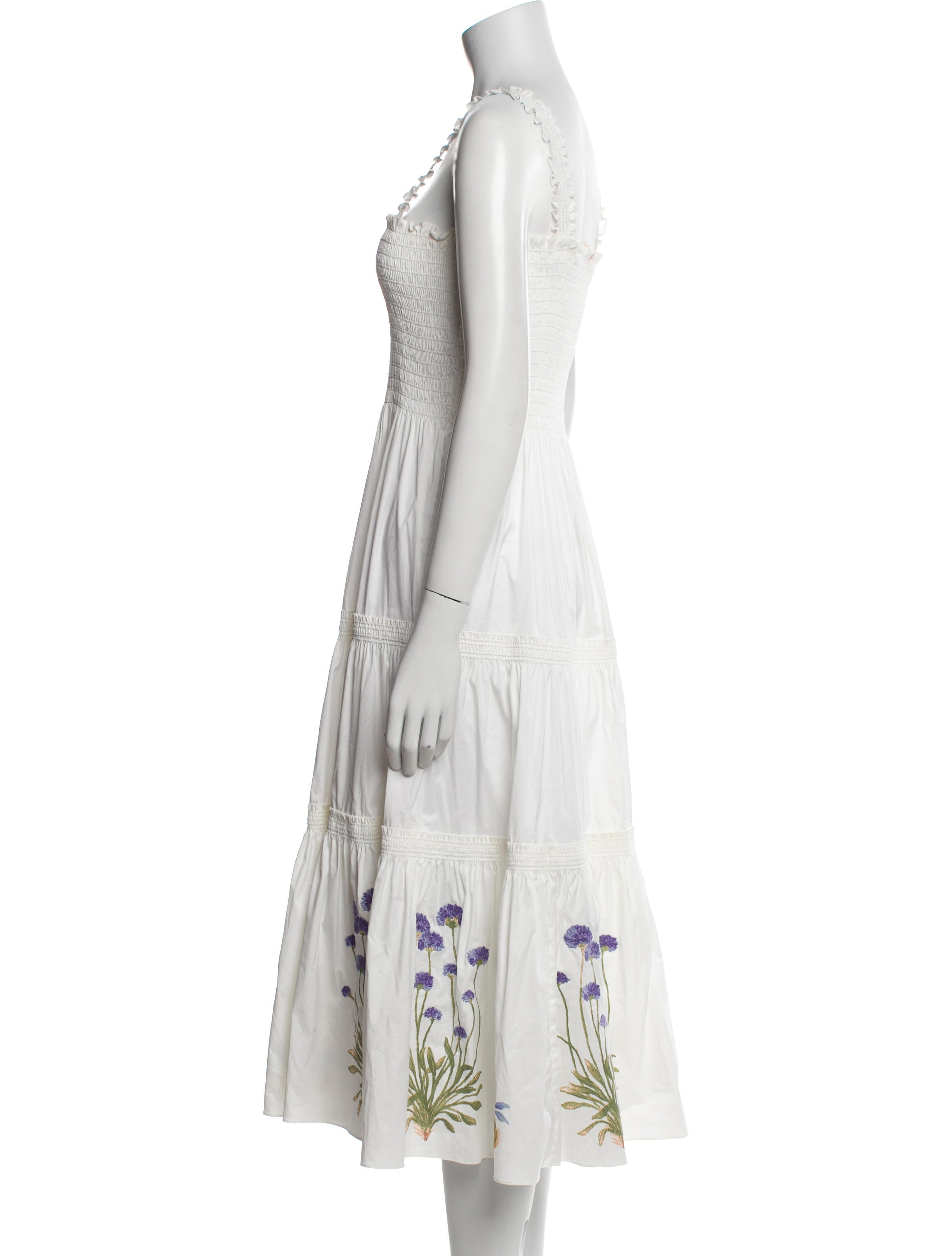 Tory Burch Printed Midi Length Dress