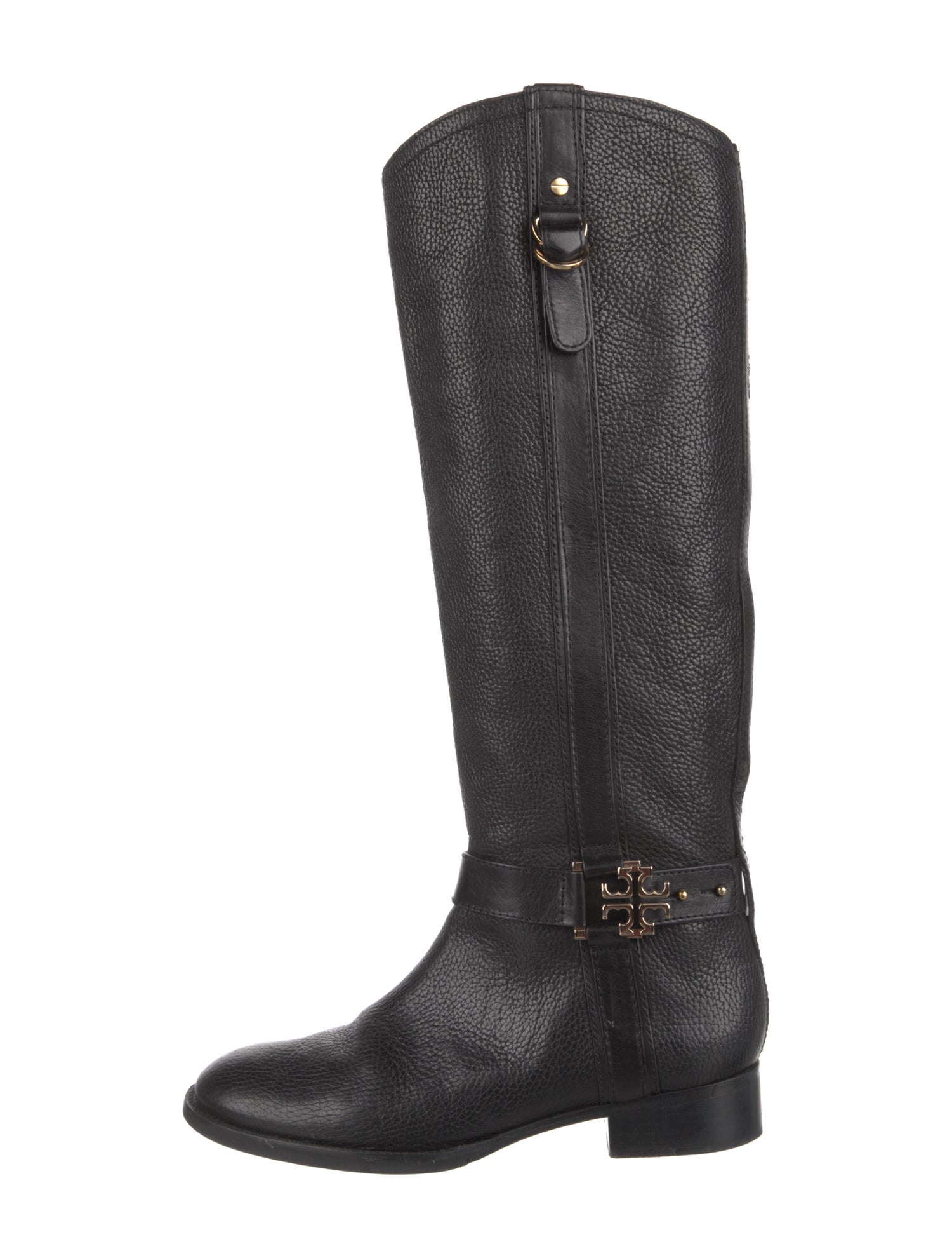 Tory Burch Leather Riding Boots