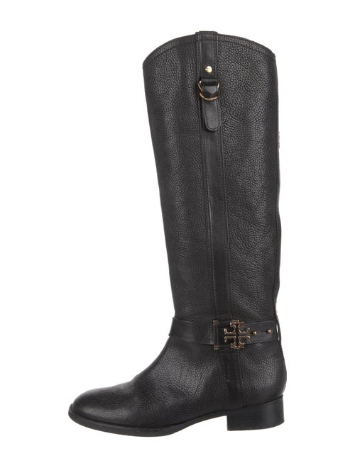 Tory Burch Leather Riding Boots