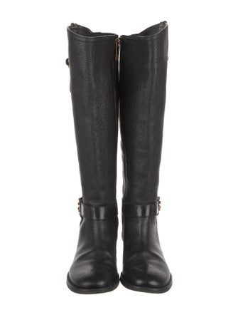 Tory Burch Leather Riding Boots