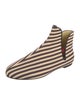 Tory Burch Canvas Striped Flats