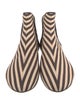 Tory Burch Canvas Striped Flats