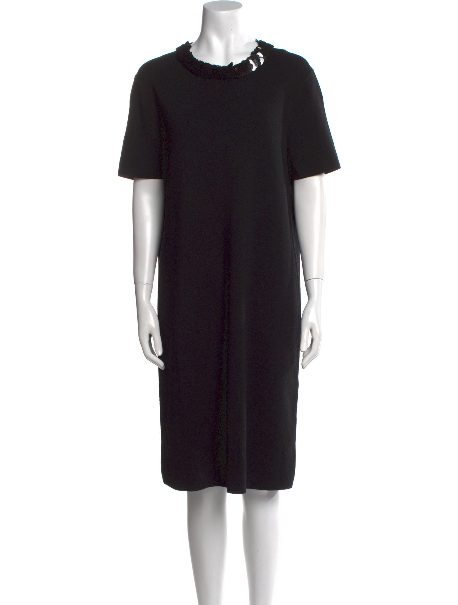 Tory Burch Merino Wool Knee-Length Dress
