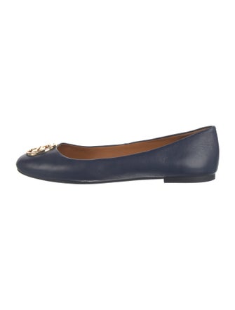 Tory Burch Leather Ballet Flats