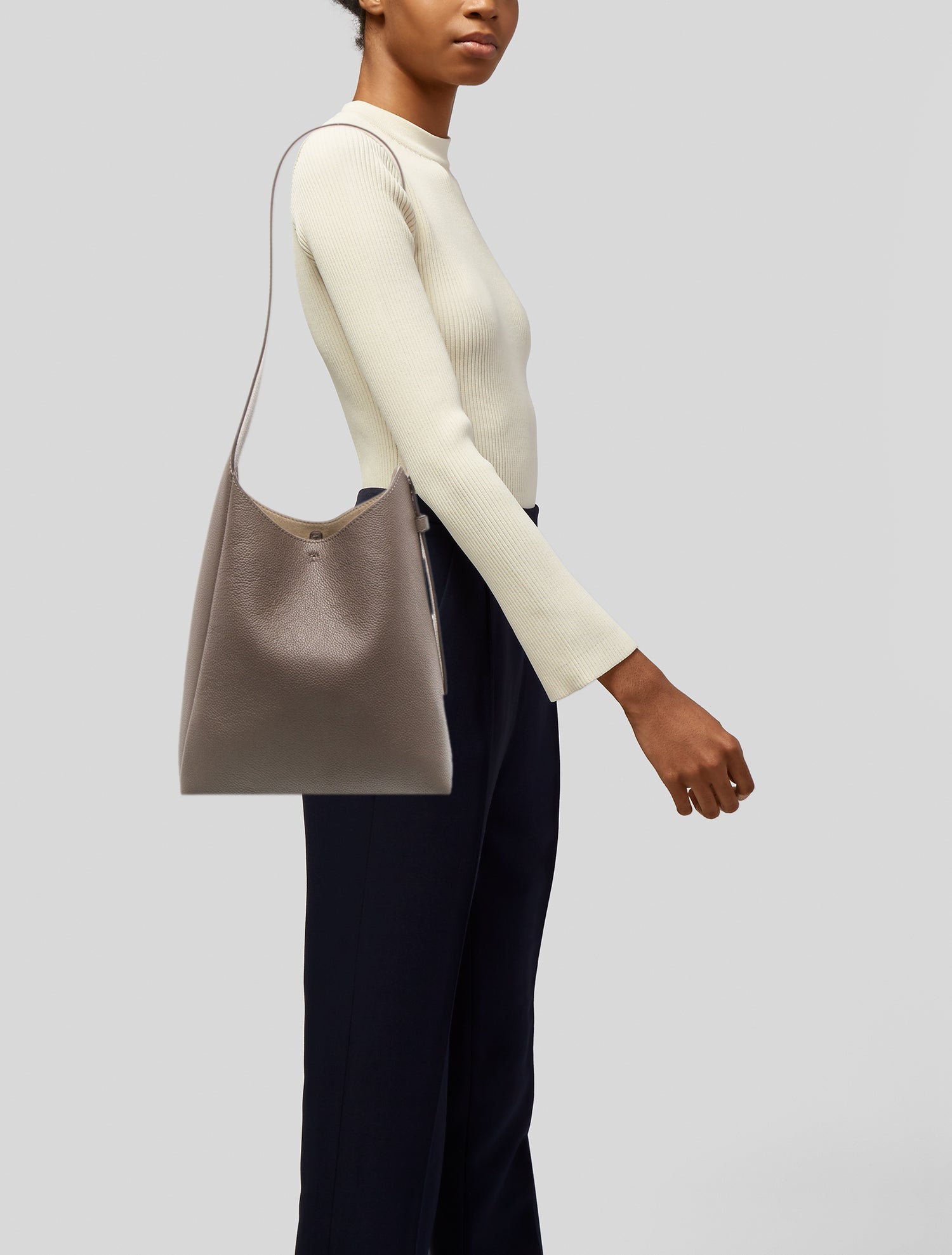 Tory Burch Leather Romy Shoulder Bag