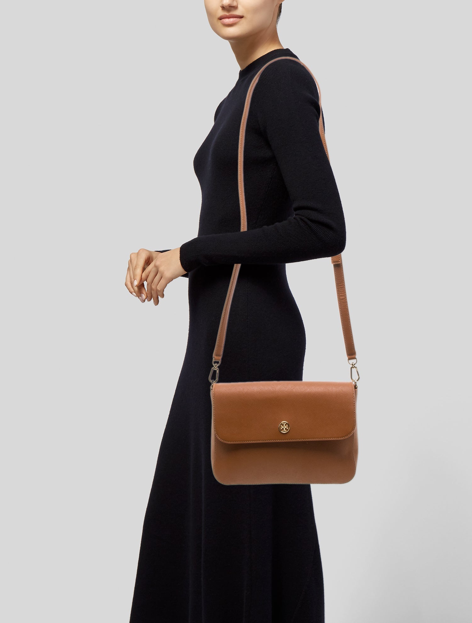 Tory Burch Saffiano Leather Crossbody Bag