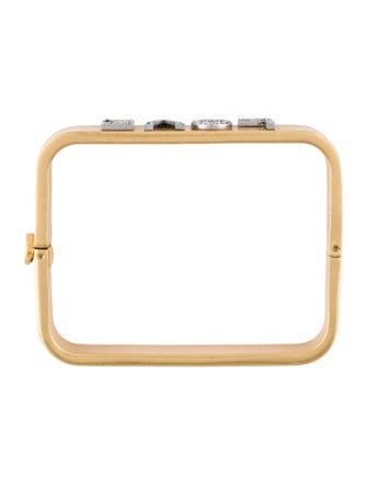Tory Burch Crystal Love Bangle Bracelet