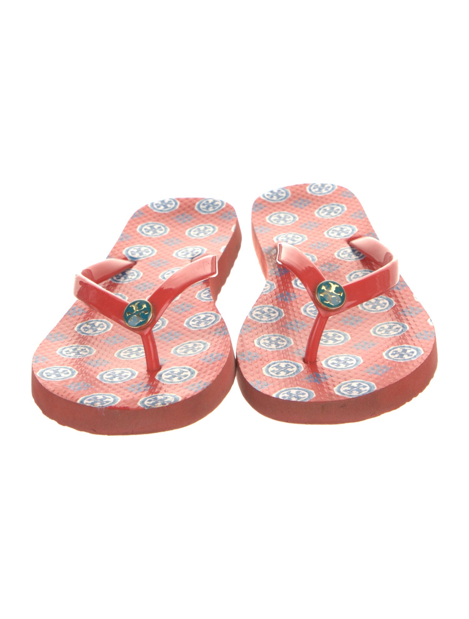 Tory Burch Rubber Printed Slides
